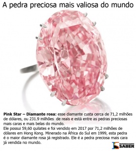 Pink Star – Diamante rosa
