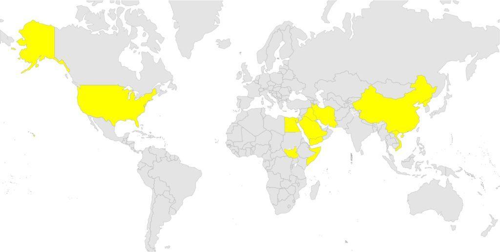 países com pena de morte